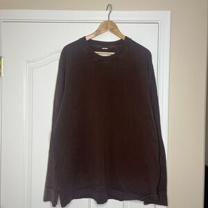 Reigning Champ Brown Longsleeve Gym Shirt